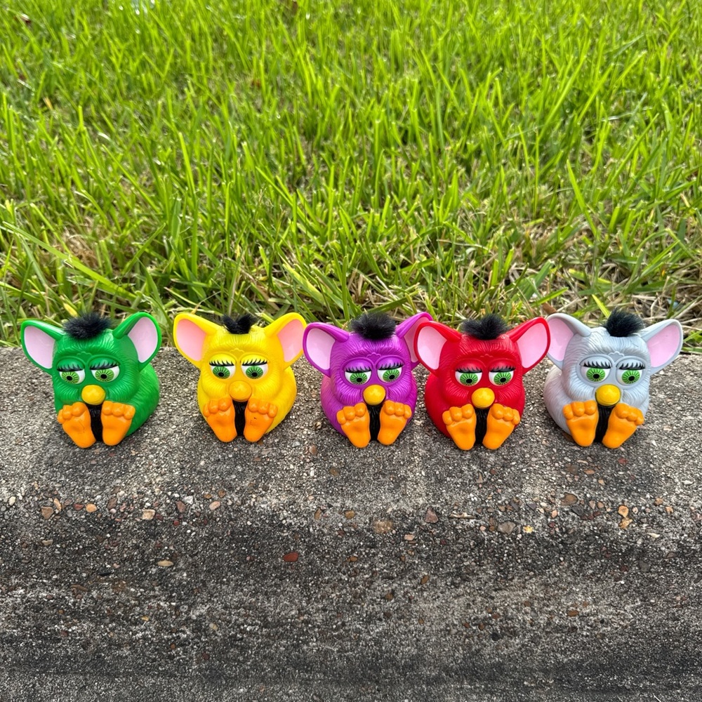 Colorful Toy Figurines Set